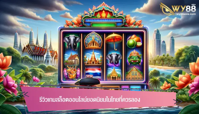 รีวิวเกมสล็อตออนไลน์ยอดนิยมในไทยที่ควรลอง